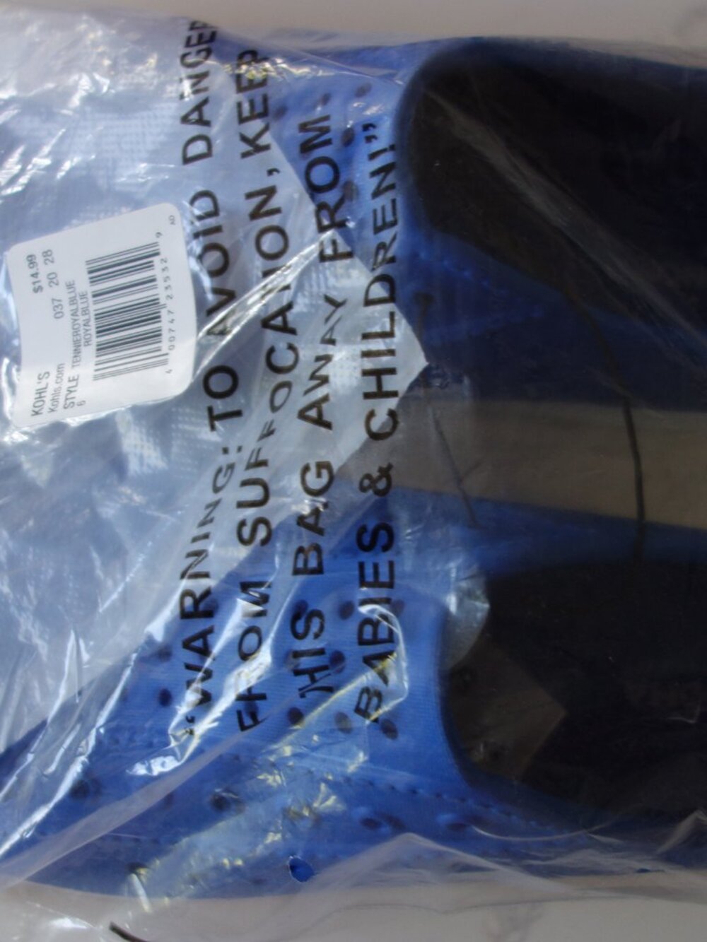 Sonoma Goods For Life® Tennie Kids Water Sneakers Royal blue Size 6